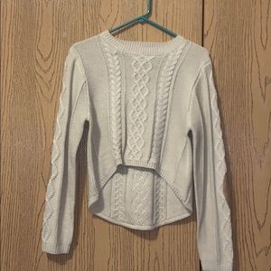 Crop sweater